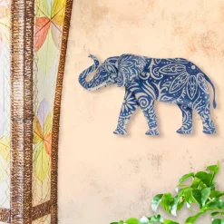 Fashion Elephant Wall Decor Blue Wall Decor