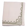 Clearance Embroidered Tribal Napkins – Green Linens