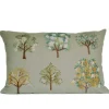 Outlet Enchanting Trees Embroidered Pillow Pillows