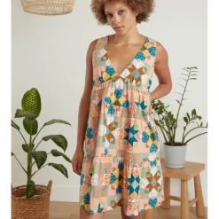 New Evelyn Dress Star Quilt Dresses