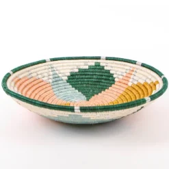 Online 14″ Extra Large Floret Round Basket Wall Decor