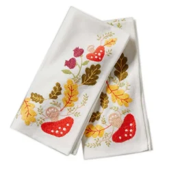 Hot Fall Foliage Napkins Linens