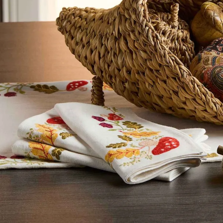 Hot Fall Foliage Napkins Linens