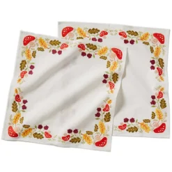 Hot Fall Foliage Napkins Linens