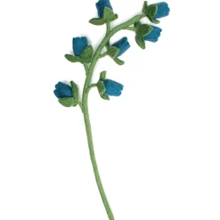 Sale Felt Bellflower – Cornflower Blue Felt Flowers