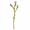 Sale Felt Billy Buttons – Pastel Blue Felt Flowers