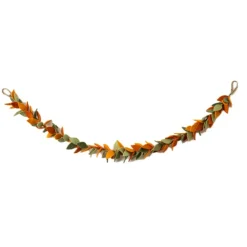 New Felt Fall Foliage Garland Garlands | Wall Decor