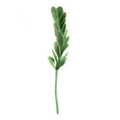 New Felt Jade Leaves – Bright Green Felt Flowers