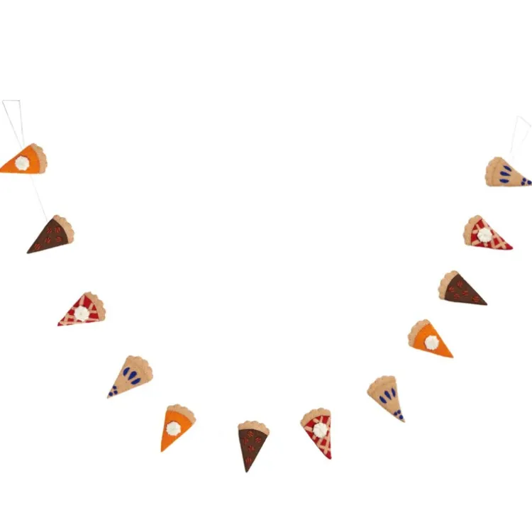 Best Felt Pie Garland Garlands | Wall Decor