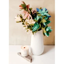 Sale Felt Watsonia Flower White Felt Flowers
