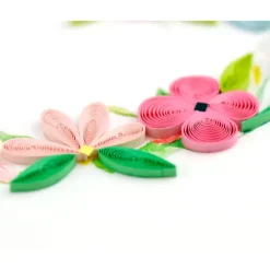 Fashion Floral Heart Quilling Card Bird & Flower Cards | Love Cards