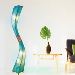Outlet Flow Giant Leaf Lamp – Blue – preorder for est. ship 8/2025 Leaf Lamps