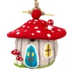 Best Forest Mushroom Felt Birdhouse Birdhouses