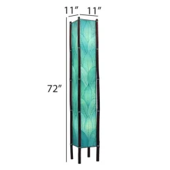 Clearance Fortune Giant Leaf Lamp – Sea Blue – preorder for est. ship 6/2025 Leaf Lamps