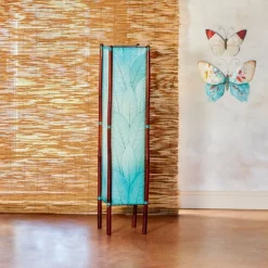 Hot Fortune Large Floor Leaf Lamp – Sea Blue – 3 month lead time Leaf Lamps