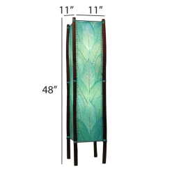 Hot Fortune Large Floor Leaf Lamp – Sea Blue – 3 month lead time Leaf Lamps