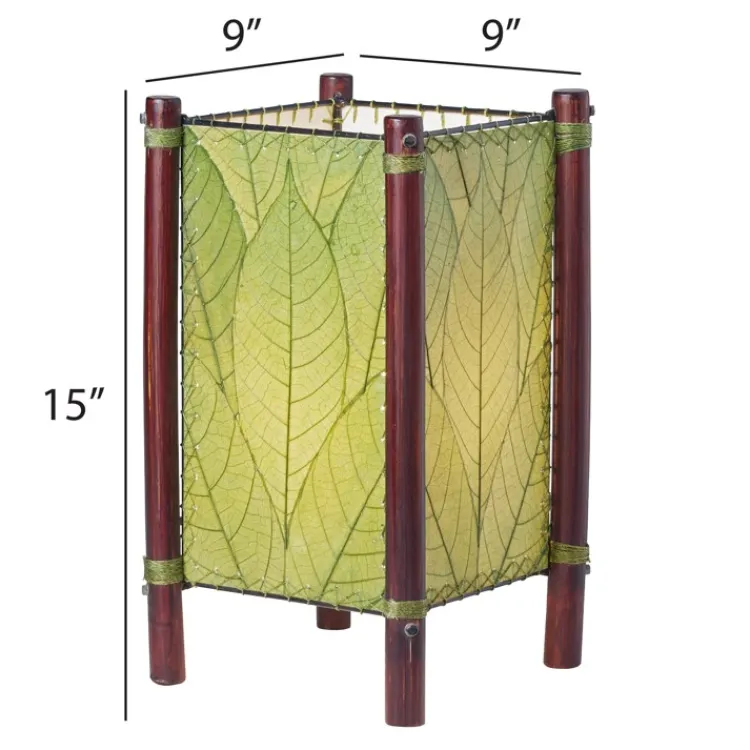 Fashion Fortune Table Leaf Lamp – Green – preorder for est. ship 8/2025 Leaf Lamps