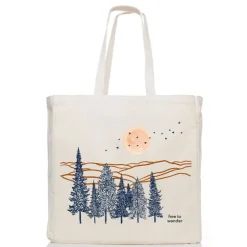 Online Free to Wander Tote Bags