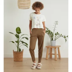 Discount Fruit & Veggies Crop Tee Tops & Tunics