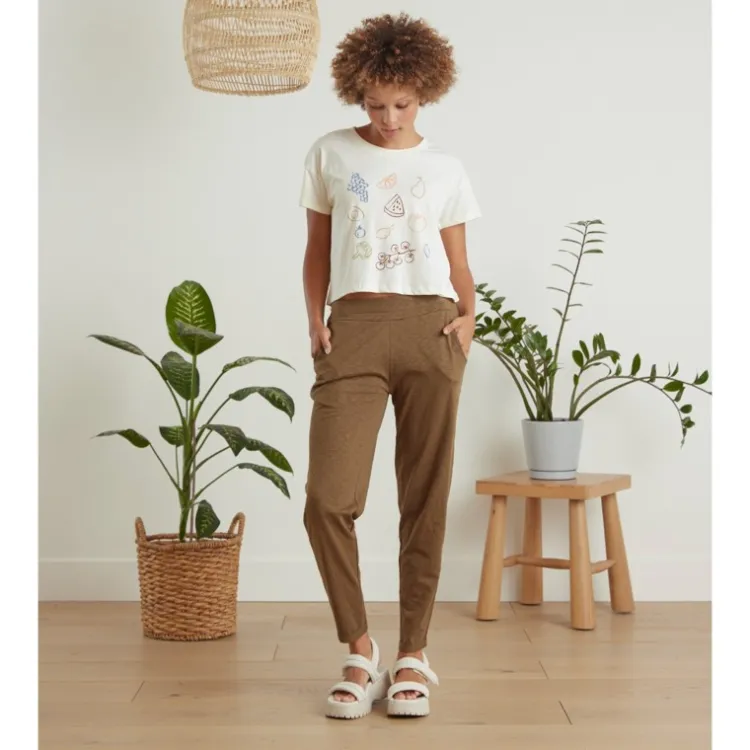 Discount Fruit & Veggies Crop Tee Tops & Tunics