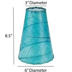 Fashion Gecko Leaf Lamp – Blue Leaf Lamps | Wall Decor