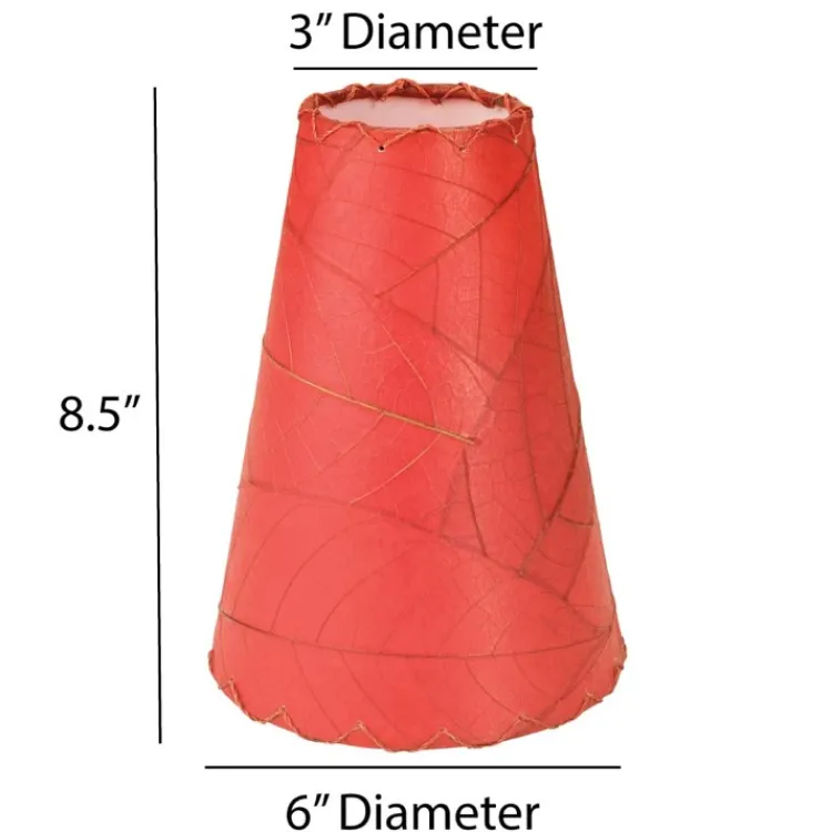 Hot Gecko Leaf Lamp – Red – in stock end April Leaf Lamps | Wall Decor