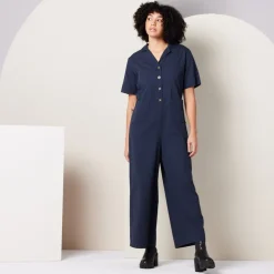 Hot Gemini Jumpsuit Dark Blue Women Women’s Sale | Pants & Jumpsuits