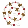 Outlet Gingerbread Felt Garland Garlands