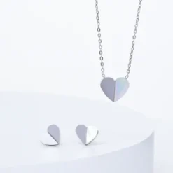 Best Give Hope Gift Set Silver Necklaces | Earrings