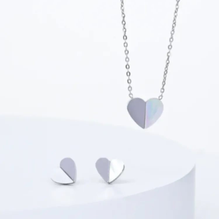 Best Give Hope Gift Set Silver Necklaces | Earrings