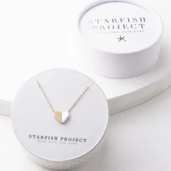 Fashion Give Hope Heart Necklace Fight Trafficking | Necklaces