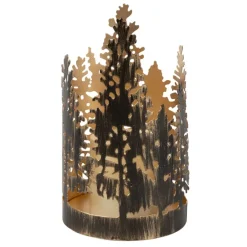 Discount Gold Forest Lantern Large Candles | Lanterns & Night Lights