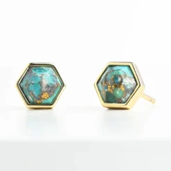 Sale Heaven & Earth Turquoise Studs Fight Trafficking | Earrings
