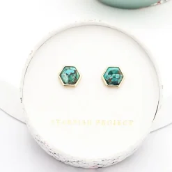 Sale Heaven & Earth Turquoise Studs Fight Trafficking | Earrings