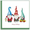 Outlet Holiday Gnomes Quilling Card Christmas Cards