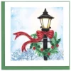 Online Holiday Lamp Post Quilling Card Christmas Cards