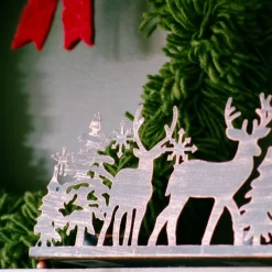 Outlet Holiday Reindeer Scene Candleholder Candles | Lanterns & Night Lights