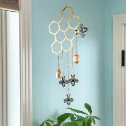 Online Honey Bee Chime Wall Decor