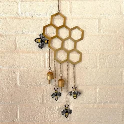 Online Honey Bee Chime Wall Decor