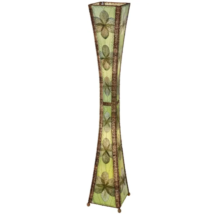 Fashion Hourglass Giant Leaf Lamp – Green – preorder for est. ship 6/2025 Leaf Lamps