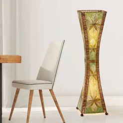 New Hourglass Large Leaf Lamp – Green – preorder for est. ship 8/2025 Leaf Lamps