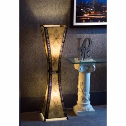 Fashion Hourglass Large Leaf Lamp – Natural – 3 month lead time Leaf Lamps