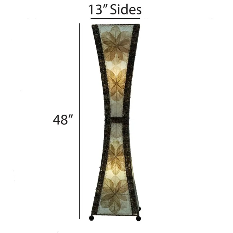 Fashion Hourglass Large Leaf Lamp – Natural – 3 month lead time Leaf Lamps