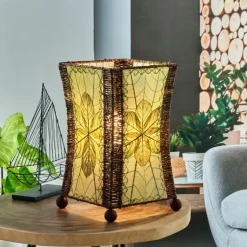 Sale Hourglass Leaf Lamp – Green Leaf Lamps