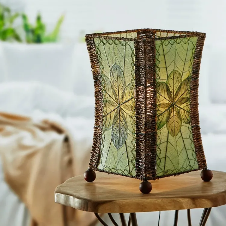 Sale Hourglass Leaf Lamp – Green Leaf Lamps