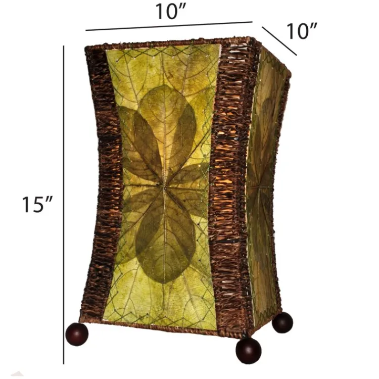 Sale Hourglass Leaf Lamp – Green Leaf Lamps
