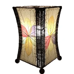 Clearance Hourglass Leaf Lamp – Multi – preorder for est. ship 8/2025 Leaf Lamps
