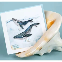 Sale Humpback Whales Quilling Card Frame It!