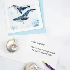 Sale Humpback Whales Quilling Card Frame It!