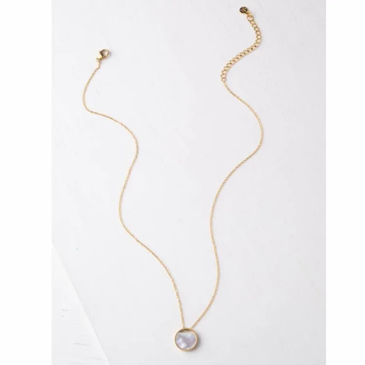 Hot Iris Mother of Pearl Necklace Fight Trafficking | Necklaces
